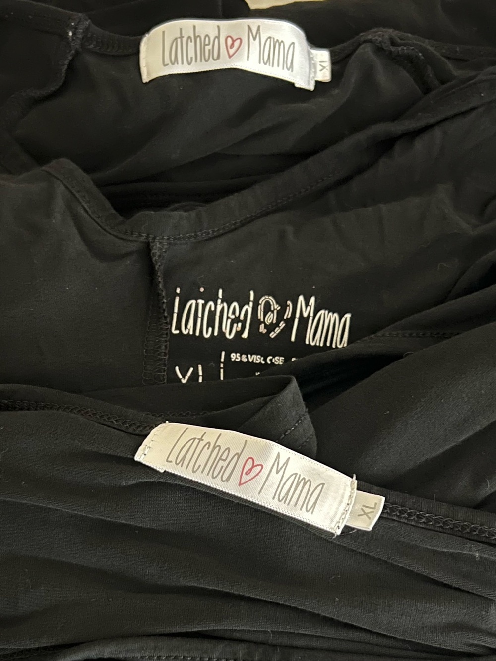 Latched Mama - LOT OF 3 - Maxi Maternity and Nursing Dresses